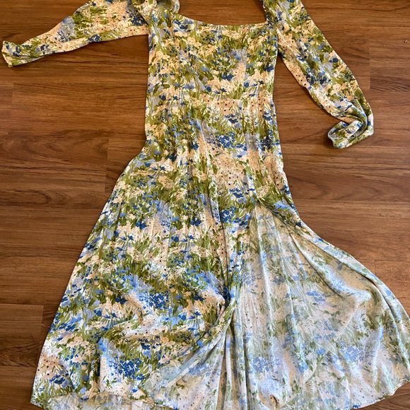 Reformation - Sigmund Dress (floral/hillside pattern) - Picture 6 of 11